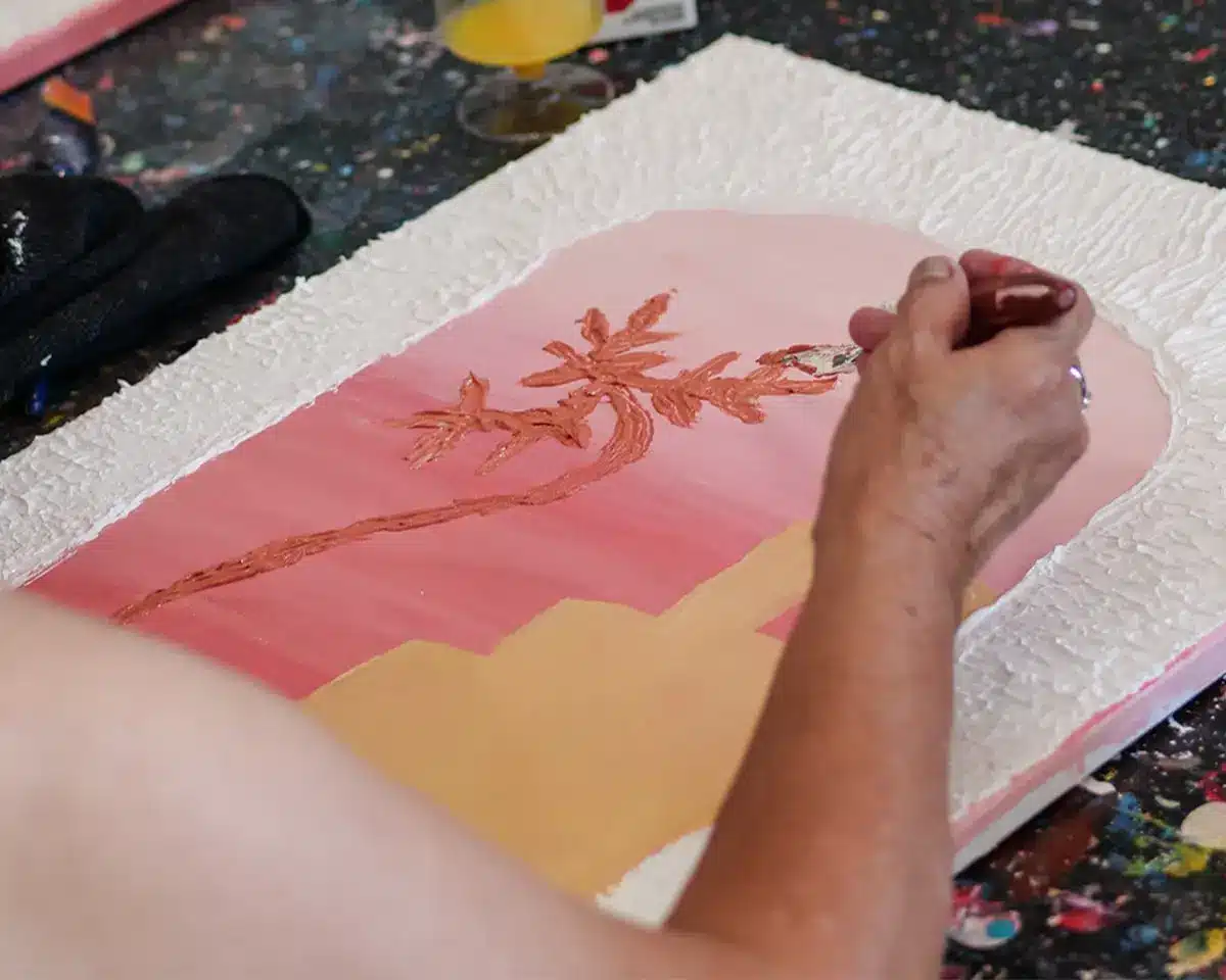 Pinot & Picasso paint-and-sip studio voucher